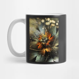 Fractal Cosmic Lilies Mug